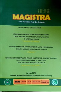 Magistra : jurnal pendidikan dasar dan keislaman