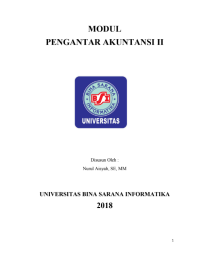 Modul Pengantar Akuntansi 2