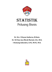 Statistik Peluang Bisnis