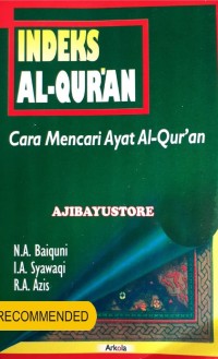 Indeks Al-Qur'an : Cara Mencari Ayat Al-Qur'an