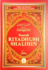 Syarah Riyadush Shalihin Jilid 1