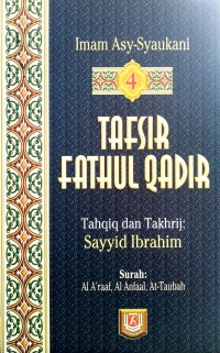 Tafsir fathul qadir Jilid 4